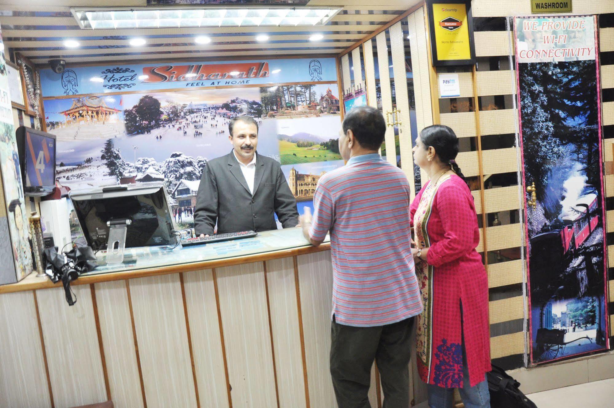 Hotel Sidharath Shimla Dış mekan fotoğraf